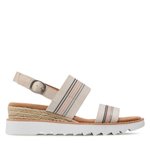 Espadryle Skechers BOBS Tea Time 113863/NTMT Nat/Multi ze sklepu eobuwie.pl w kategorii Espadryle damskie - zdjęcie 171347766