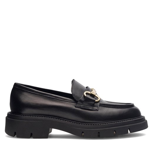 Loafersy Gino Rossi GRACE-I23-26370PE Czarny ze sklepu eobuwie.pl w kategorii Mokasyny damskie - zdjęcie 171347899