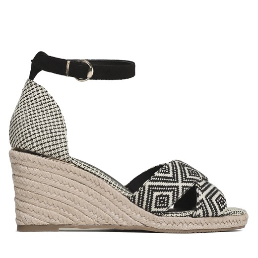 Espadryle Tamaris 1-28343-20 Black Comb 098 ze sklepu eobuwie.pl w kategorii Sandały damskie - zdjęcie 171347909