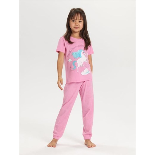 Sinsay - Piżama - różowy ze sklepu Sinsay w kategorii Piżamy dziecięce - zdjęcie 171349339