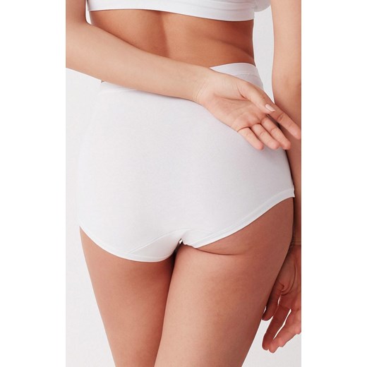 Figi damskie wysokie białe GD 367 Maxi, Kolor biały, Rozmiar M, Cotonella ze sklepu Intymna w kategorii Majtki damskie - zdjęcie 171351475