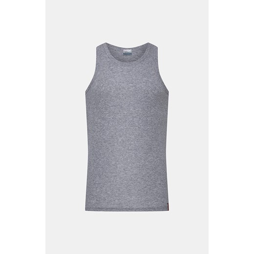 Bawełniany podkoszulek męski 1480-J27, Kolor szary, Rozmiar L, Henderson ze sklepu Intymna w kategorii Podkoszulki męskie - zdjęcie 171351485