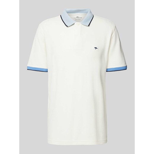 Koszulka polo o kroju regular fit z obszyciem w kontrastowym kolorze ze sklepu Peek&Cloppenburg  w kategorii T-shirty męskie - zdjęcie 171351546
