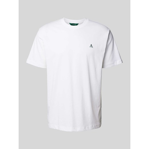 T-shirt z wyhaftowanym logo model ‘ERLAND’ ze sklepu Peek&Cloppenburg  w kategorii T-shirty męskie - zdjęcie 171351559