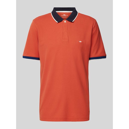 Koszulka polo o kroju regular fit z obszyciem w kontrastowym kolorze ze sklepu Peek&Cloppenburg  w kategorii T-shirty męskie - zdjęcie 171351705
