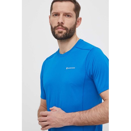 Montane t-shirt sportowy Dart Lite kolor niebieski gładki MDITS15 ze sklepu ANSWEAR.com w kategorii T-shirty męskie - zdjęcie 171352998