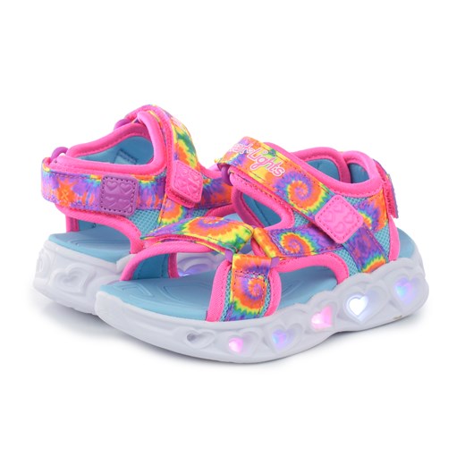 Skechers Dziecięce Heart Lights Sandals ze sklepu Office Shoes Polska w kategorii Sandały dziecięce - zdjęcie 171355015