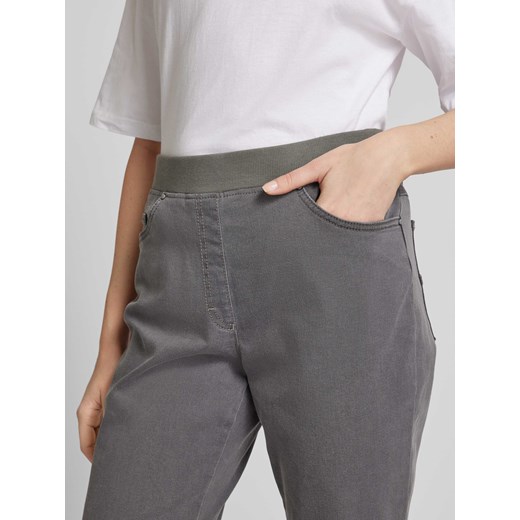 Jeansy o kroju slim fit z 5 kieszeniami i elastycznym pasem — ‘Super Dynamic’ Raphaela By Brax 42S Peek&Cloppenburg 