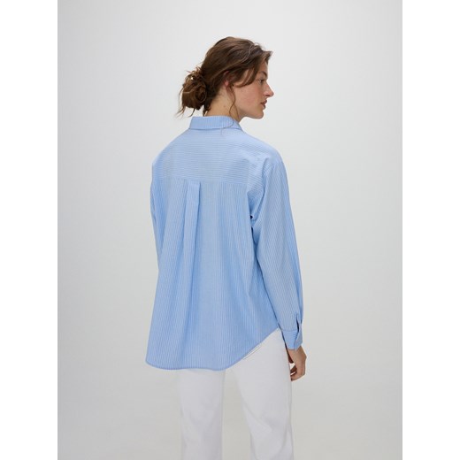 Reserved - Koszula w paski - niebieski Reserved S Reserved