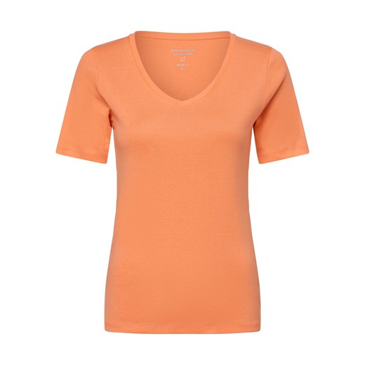brookshire T-shirt damski Kobiety Bawełna pomarańczowy jednolity ze sklepu vangraaf w kategorii Bluzki damskie - zdjęcie 171361239