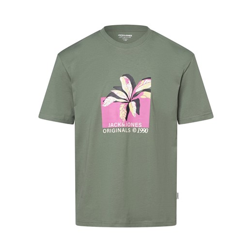 Jack & Jones Koszulka męska - JORTampa Mężczyźni Bawełna trzcinowy nadruk ze sklepu vangraaf w kategorii T-shirty męskie - zdjęcie 171361255