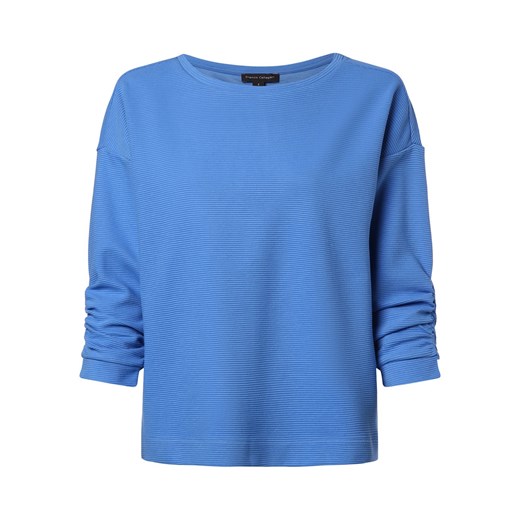 Franco Callegari Bluza damska Kobiety Bawełna niebieski jednolity ze sklepu vangraaf w kategorii Bluzy damskie - zdjęcie 171361287