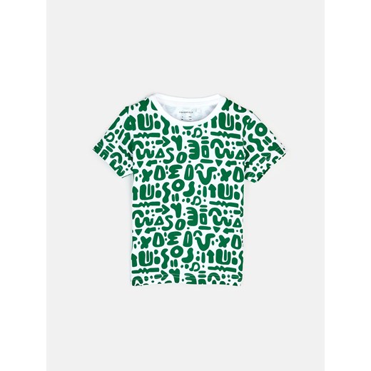 GATE Bawełniana koszulka z nadrukiem 5Y ze sklepu gateshop w kategorii T-shirty chłopięce - zdjęcie 171361437