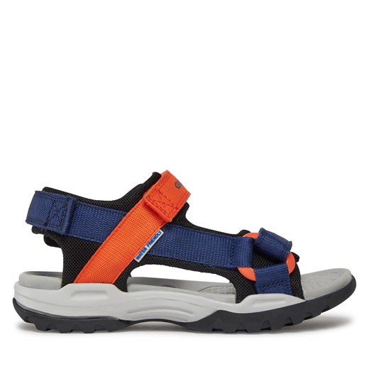 Sandały Geox J Borealis Boy J450RE 01411 C0659 S Navy/Orange ze sklepu eobuwie.pl w kategorii Sandały dziecięce - zdjęcie 171363728