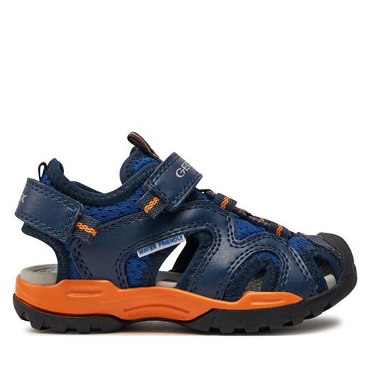 Sandały Geox J Borealis Boy J450RC 014BU C0685 M Royal/Orange ze sklepu eobuwie.pl w kategorii Sandały dziecięce - zdjęcie 171363788