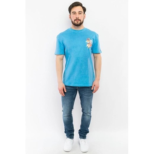 t-shirt męski tommy jeans dm0dm10895 niebieski ze sklepu Royal Shop w kategorii T-shirty męskie - zdjęcie 171364007