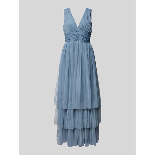 Sukienka wieczorowa z efektem stopniowania ze sklepu Peek&Cloppenburg  w kategorii Sukienki - zdjęcie 171364079