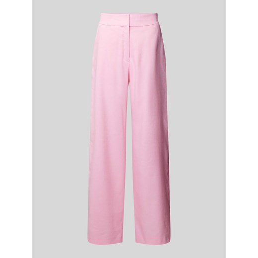 Spodnie w stylu Marleny Dietrich z wpuszczanymi kieszeniami model ‘Hauba’ ze sklepu Peek&Cloppenburg  w kategorii Spodnie damskie - zdjęcie 171364245