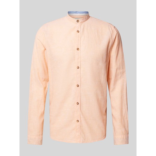 Koszula casualowa o kroju regular fit ze stójką ze sklepu Peek&Cloppenburg  w kategorii Koszule męskie - zdjęcie 171364428