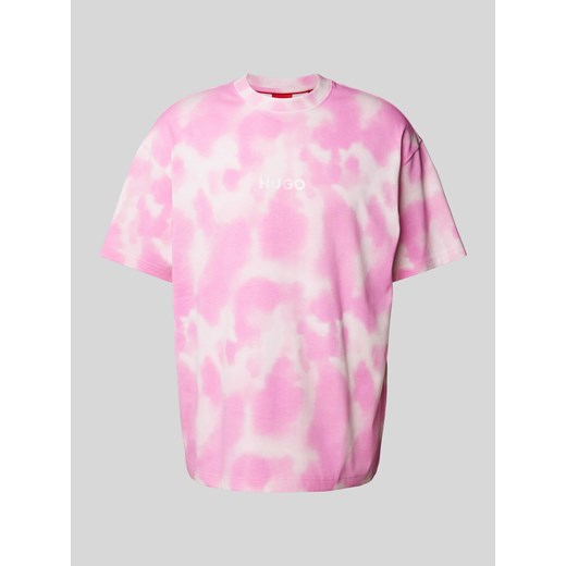 T-shirt z efektem batiku model ‘Dielo’ ze sklepu Peek&Cloppenburg  w kategorii T-shirty męskie - zdjęcie 171364527
