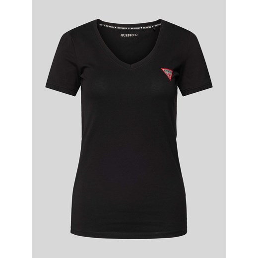T-shirt z dekoltem w serek ze sklepu Peek&Cloppenburg  w kategorii Bluzki damskie - zdjęcie 171364649