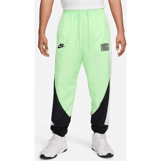 Męskie spodnie do koszykówki Nike Starting 5 - Zieleń ze sklepu Nike poland w kategorii Spodnie męskie - zdjęcie 171364799