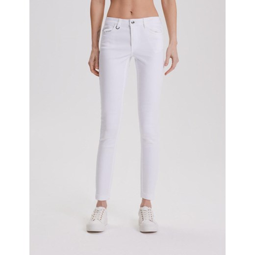 Spodnie TROTI Biały 36 ze sklepu Diverse w kategorii Spodnie damskie - zdjęcie 171366269