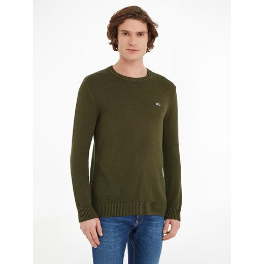 TOMMY JEANS Sweter w kolorze khaki ze sklepu Limango Polska w kategorii Swetry męskie - zdjęcie 171366535