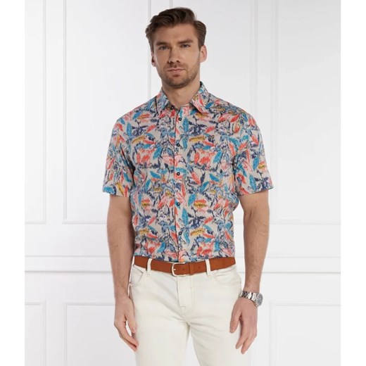 Napapijri Koszula G-RONGE SS AOP | Regular Fit ze sklepu Gomez Fashion Store w kategorii Koszule męskie - zdjęcie 171366727