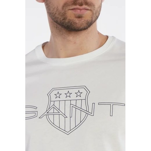Gant T-shirt | Regular Fit Gant L okazja Gomez Fashion Store