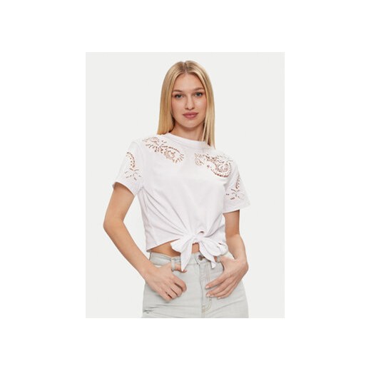 Guess T-Shirt W4GI15 I3Z14 Biały Regular Fit ze sklepu MODIVO w kategorii Bluzki damskie - zdjęcie 171367325