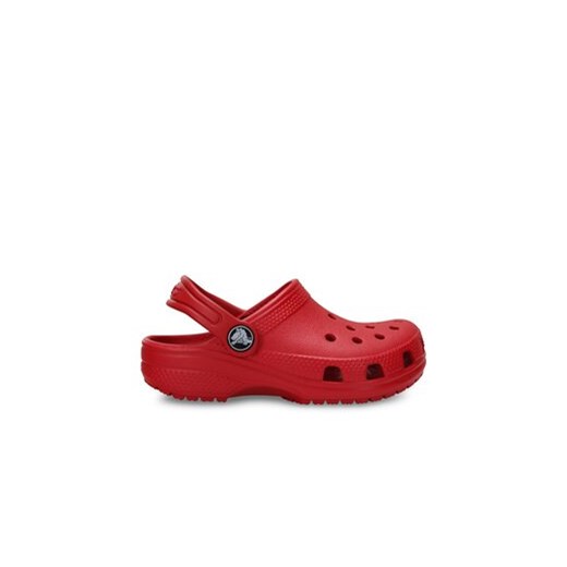 Crocs Klapki Crocs Classic Kids Clog T 206990 Czerwony ze sklepu MODIVO w kategorii Klapki dziecięce - zdjęcie 171367327