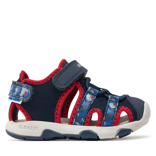 Sandały Geox B Sandal Multy Boy B450FB 014CE C0735 M Navy/Red Geox 22 eobuwie.pl
