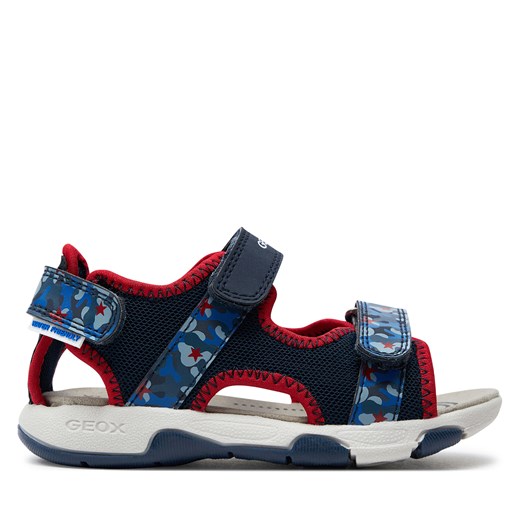 Sandały Geox B Sandal Multy Boy B450FA 014CE C0735 S Granatowy ze sklepu eobuwie.pl w kategorii Sandały dziecięce - zdjęcie 171368948