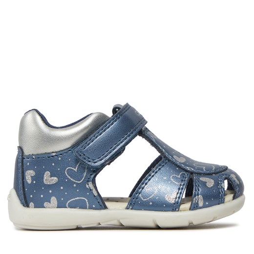 Sandały Geox B Elthan Girl B451QC 000NF C4206 Sky/Silver Geox 20 eobuwie.pl wyprzedaż