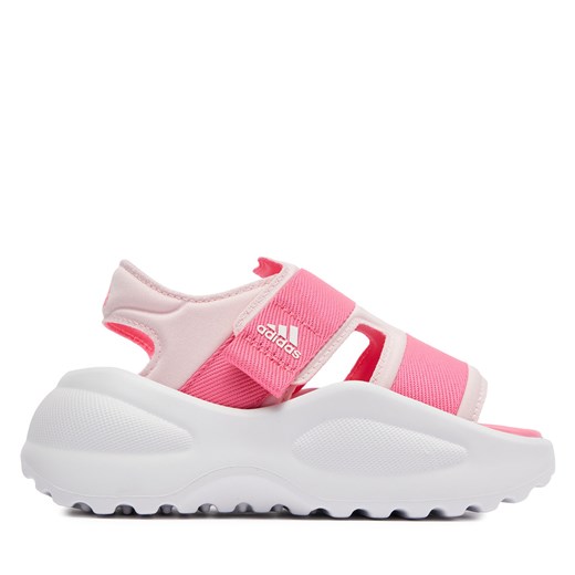 Sandały adidas Mehana Sandal Kids ID7909 Clpink/Ftwwht/Lucpnk ze sklepu eobuwie.pl w kategorii Sandały dziecięce - zdjęcie 171369158