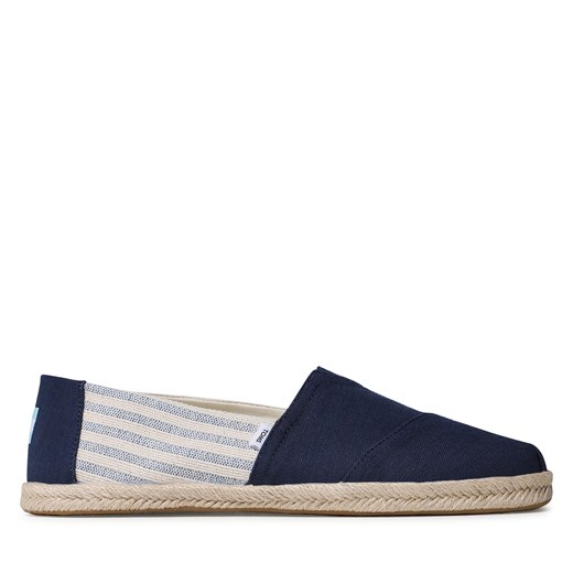 Espadryle Toms Alpargata Rope 10019683 Granatowy ze sklepu eobuwie.pl w kategorii Espadryle damskie - zdjęcie 171369288