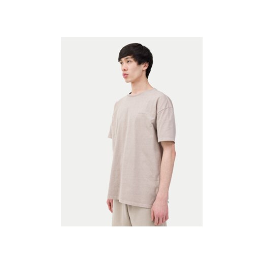 4F T-Shirt 4FWSS24TTSHM1316 Beżowy Oversize ze sklepu MODIVO w kategorii T-shirty męskie - zdjęcie 171370275