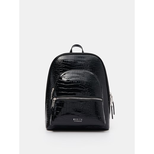 Mohito - Czarny plecak - czarny ze sklepu Mohito w kategorii Plecaki - zdjęcie 171370639