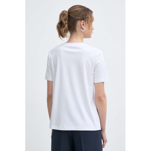 Max Mara Leisure t-shirt damski kolor biały XS ANSWEAR.com