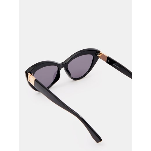 Mohito - Okulary przeciwsłoneczne cat eye - czarny Mohito ONE SIZE Mohito