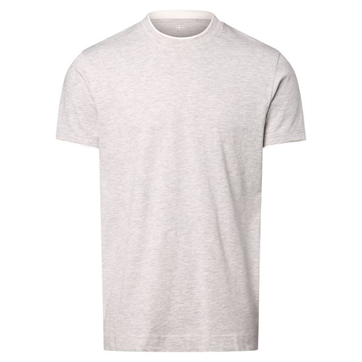 Nils Sundström Koszulka męska Mężczyźni Bawełna jasny szary marmurkowy ze sklepu vangraaf w kategorii T-shirty męskie - zdjęcie 171374227