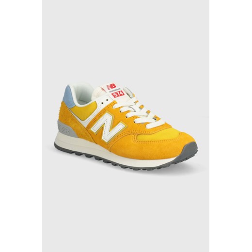 New Balance sneakersy 574 kolor żółty WL574YJ2 ze sklepu PRM w kategorii Buty sportowe damskie - zdjęcie 171375009