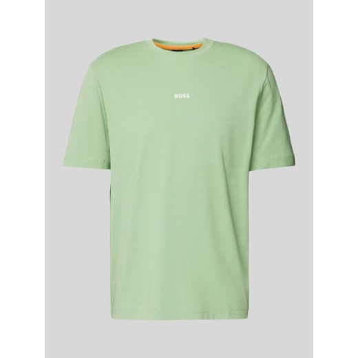 T-shirt z detalem z logo model ‘TCHUP’ ze sklepu Peek&Cloppenburg  w kategorii T-shirty męskie - zdjęcie 171375248