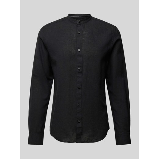 Koszula casualowa o kroju regular fit ze stójką model ‘CAIDEN’ ze sklepu Peek&Cloppenburg  w kategorii Koszule męskie - zdjęcie 171375249