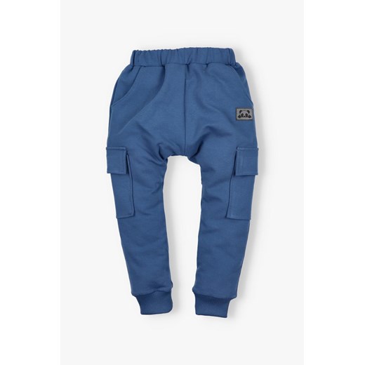 Spodnie chłopięce Igor niebieskie ze sklepu 5.10.15 w kategorii Spodnie chłopięce - zdjęcie 171375377