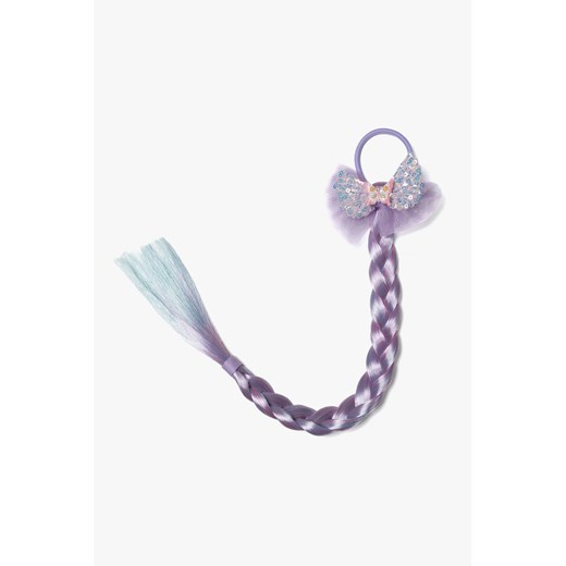 Gumka do włosów z fioletowym warkoczem - 5.10.15. ze sklepu 5.10.15 w kategorii Ozdoby do włosów dziewczęce - zdjęcie 171375398