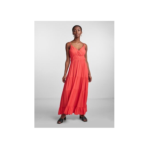 YAS Sukienka codzienna 26026350 Różowy Regular Fit ze sklepu MODIVO w kategorii Sukienki - zdjęcie 171377366