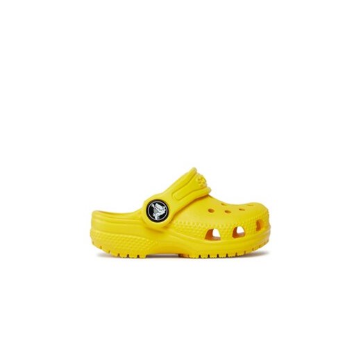 Crocs Klapki Crocs Classic Kids Clog T 206990 Żółty ze sklepu MODIVO w kategorii Klapki dziecięce - zdjęcie 171377396