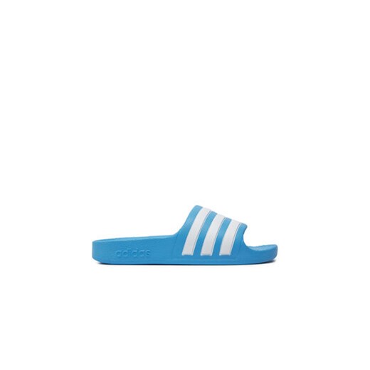 adidas Klapki adilette Aqua Slides Kids ID2621 Niebieski ze sklepu MODIVO w kategorii Klapki dziecięce - zdjęcie 171377517